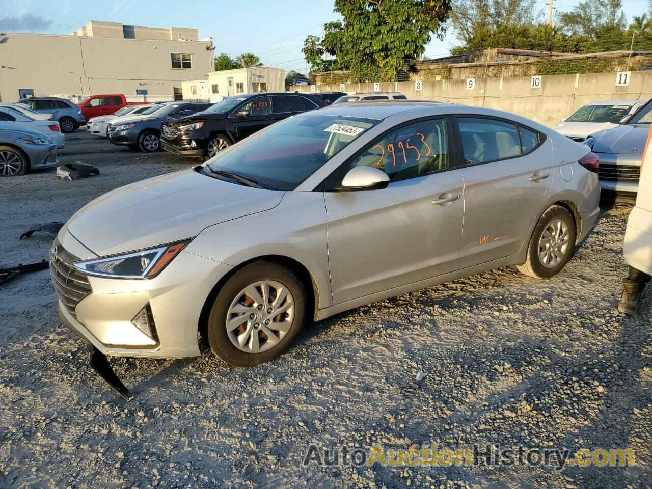 2019 HYUNDAI ELANTRA SE, 5NPD74LFXKH429687