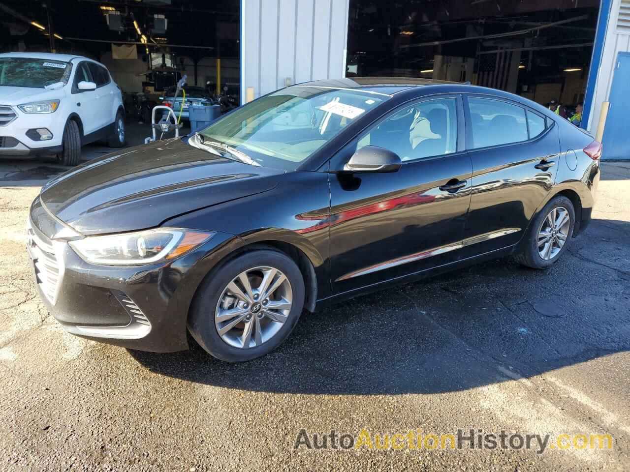 2018 HYUNDAI ELANTRA SEL, KMHD84LF2JU587938