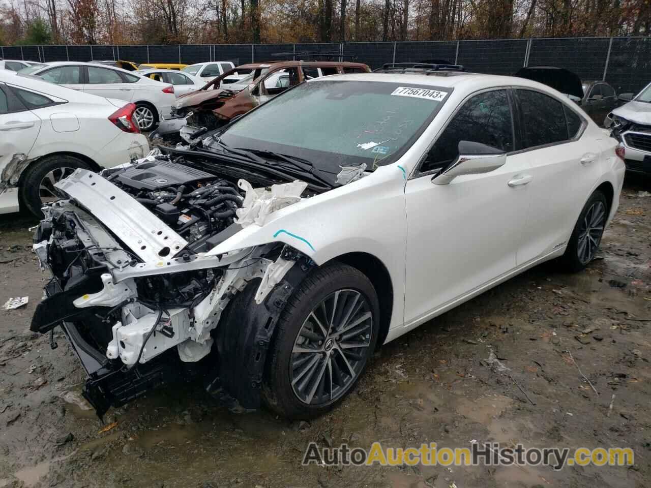 2022 LEXUS ES300 300H BASE, 58ADA1C19NU019014