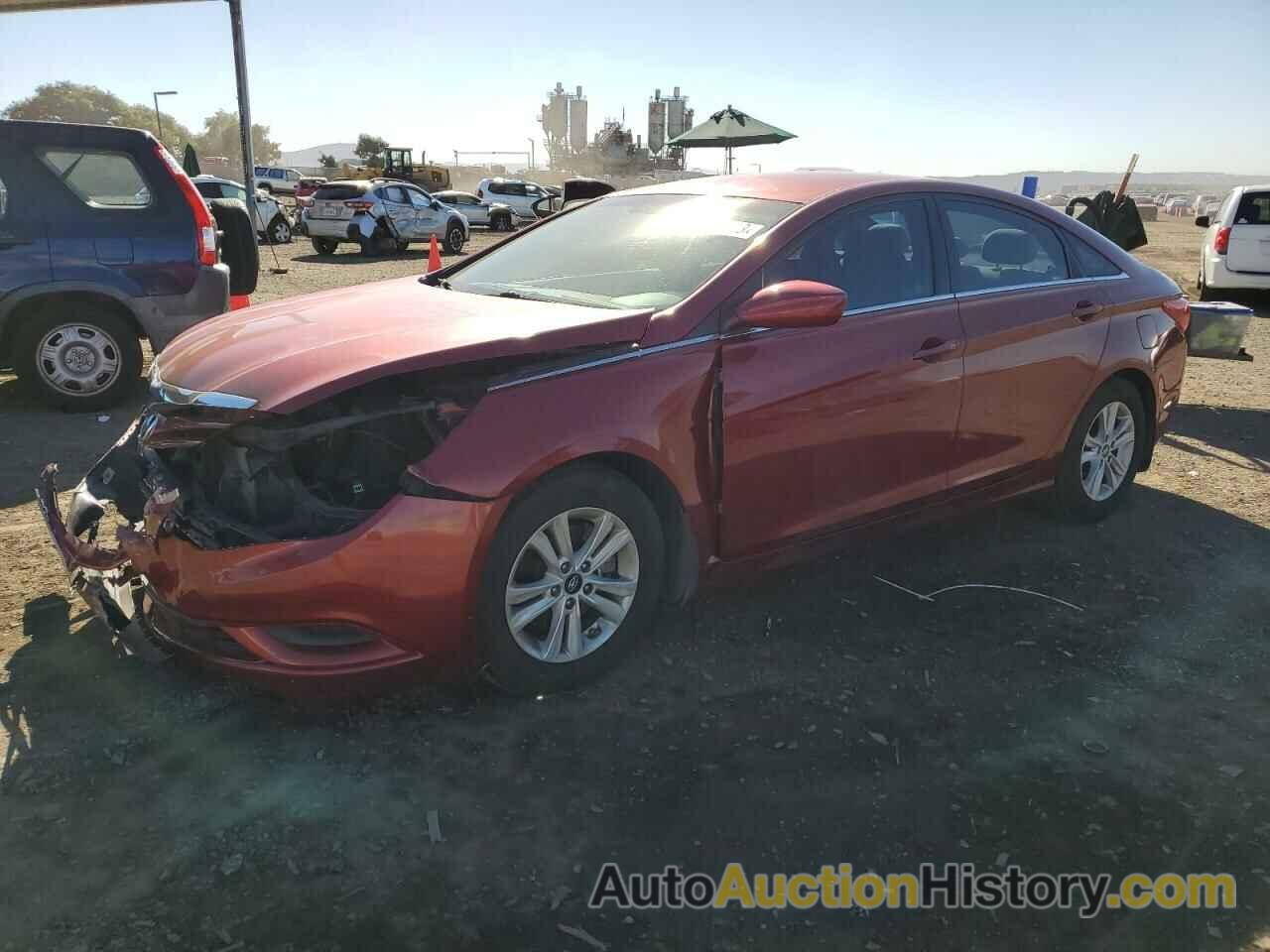 2012 HYUNDAI SONATA GLS, 5NPEB4AC7CH395253