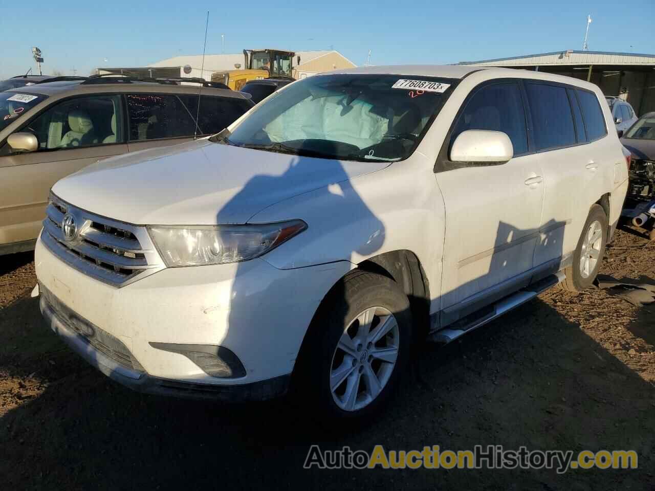 TOYOTA HIGHLANDER BASE, 5TDZK3EH4CS072919