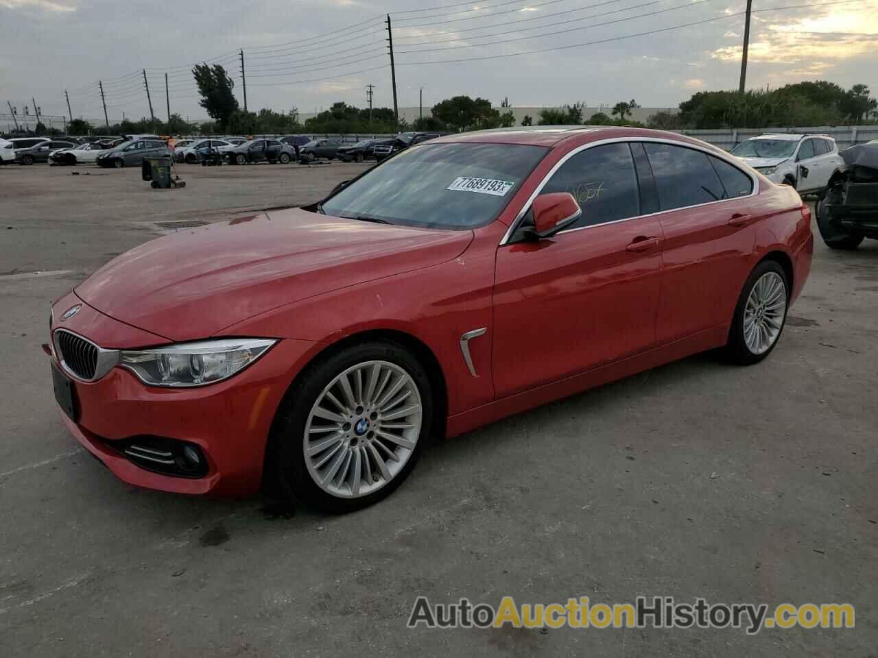 2016 BMW 4 SERIES I GRAN COUPE, WBA4B1C54GG241888