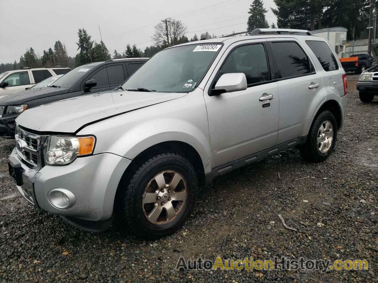 2012 FORD ESCAPE LIMITED, 1FMCU9EG2CKA15485