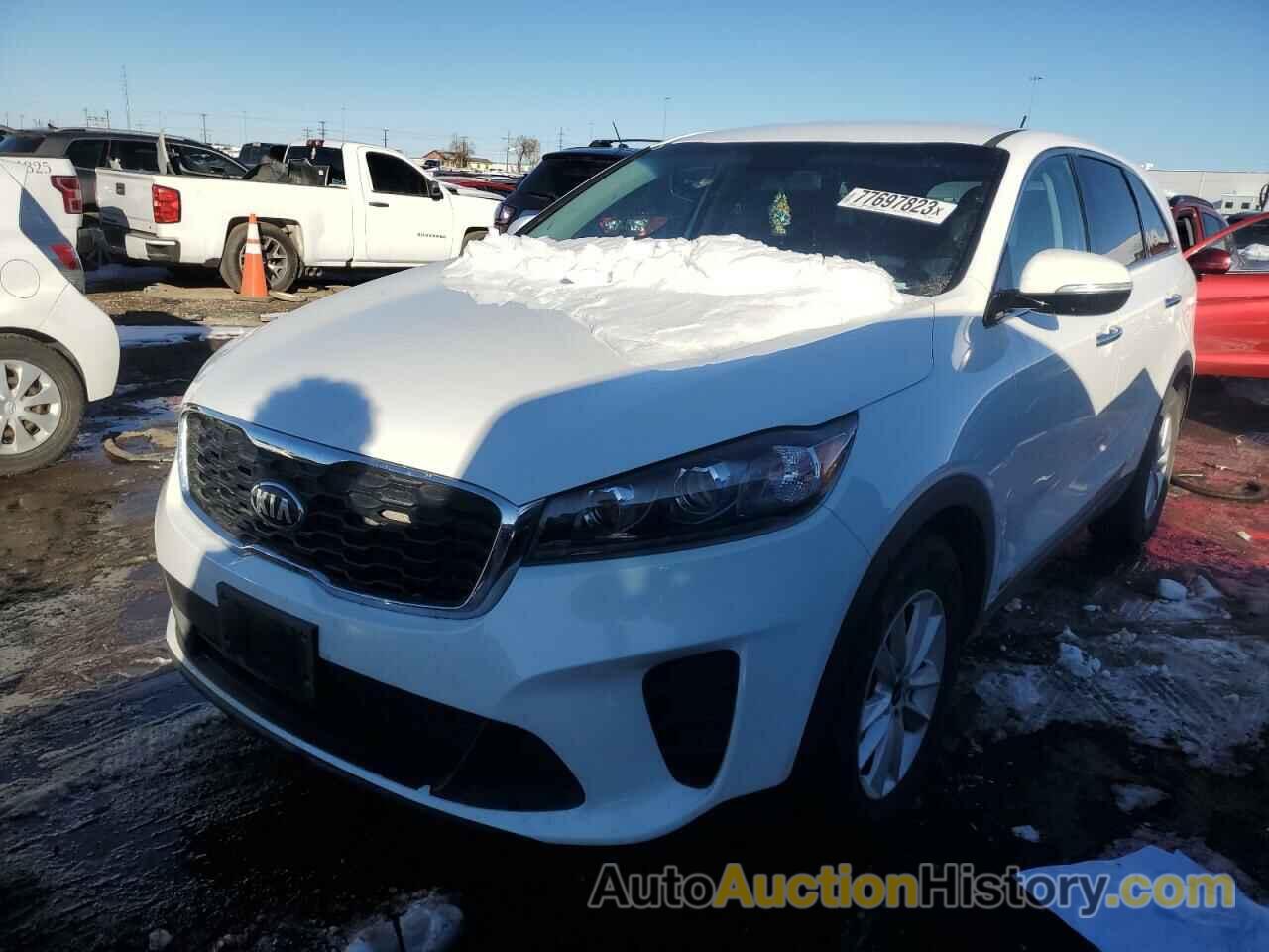 2019 KIA SORENTO LX, 5XYPGDA50KG495518