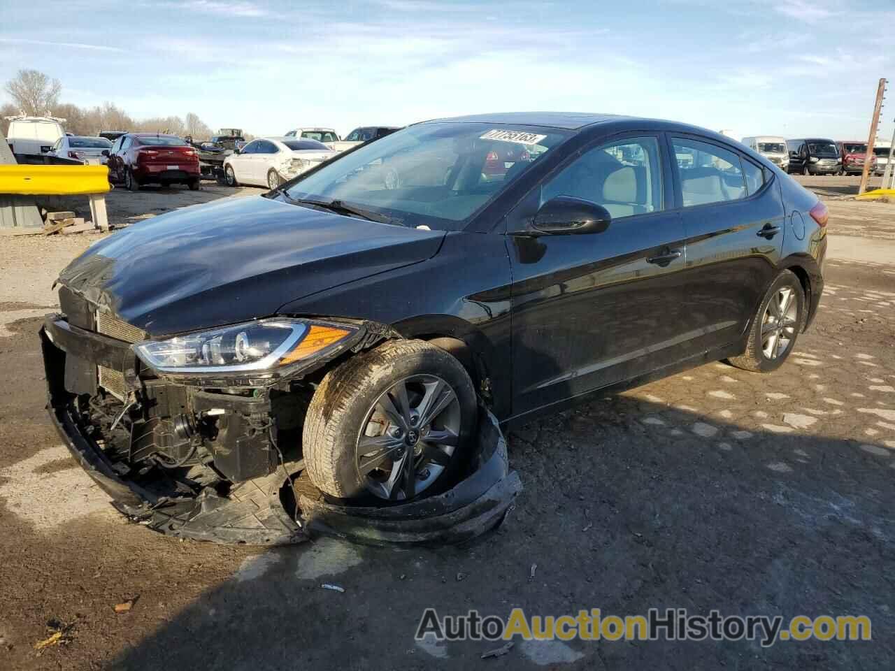 HYUNDAI ELANTRA SEL, 5NPD84LF8JH381246