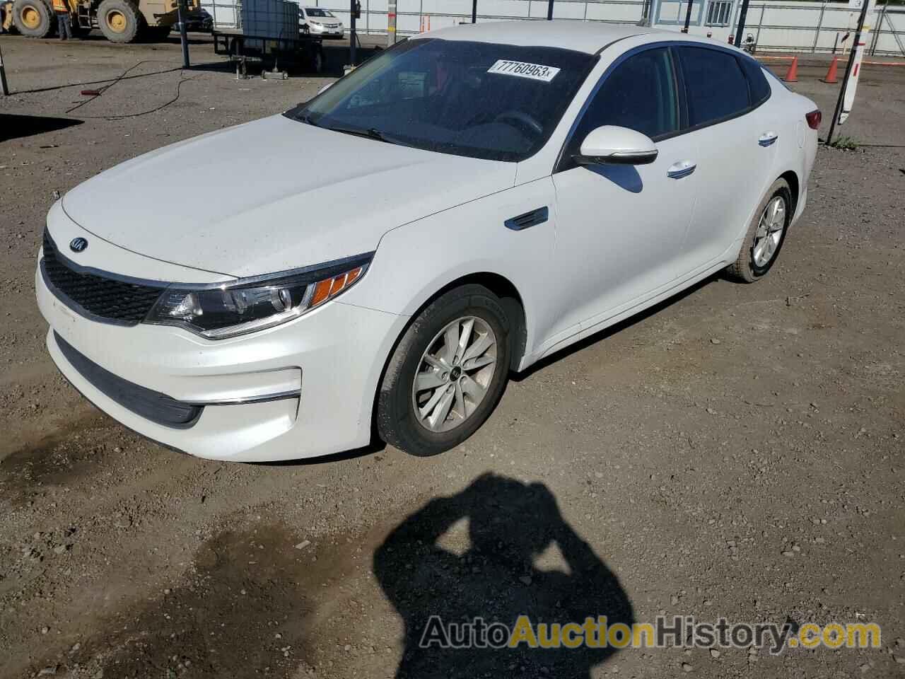 2016 KIA OPTIMA LX, KNAGT4L30G5117431