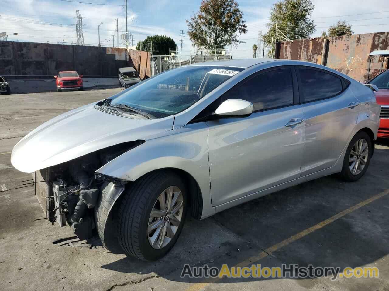 2014 HYUNDAI ELANTRA SE, 5NPDH4AE5EH469798