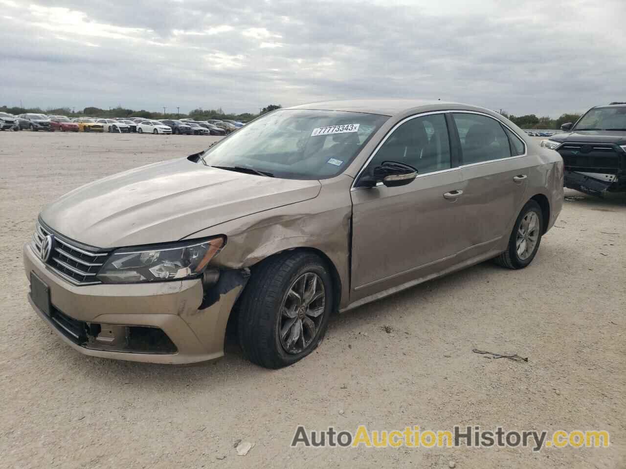 VOLKSWAGEN PASSAT S, 1VWAT7A32GC029258