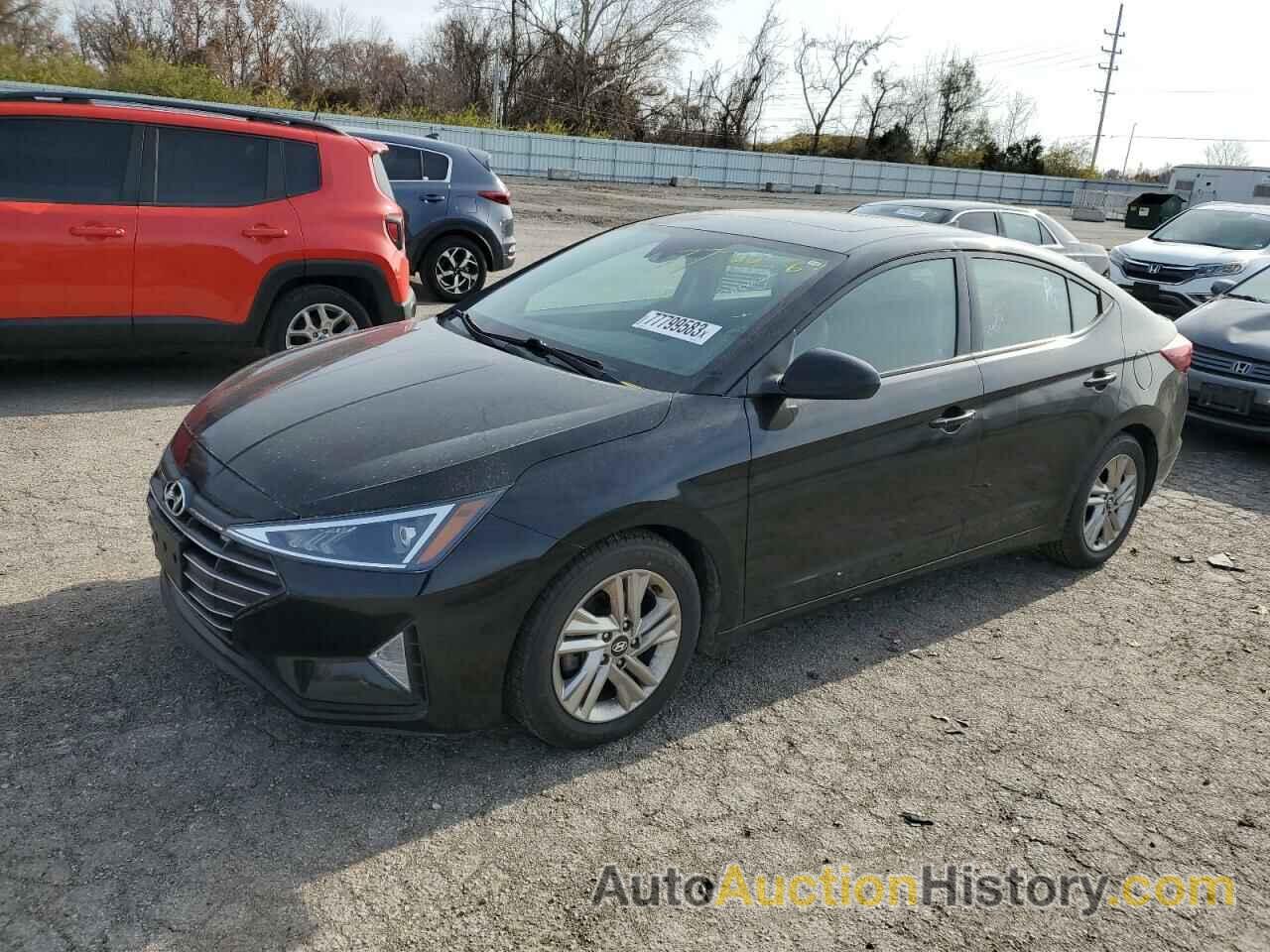 2019 HYUNDAI ELANTRA SEL, 5NPD84LF3KH461779