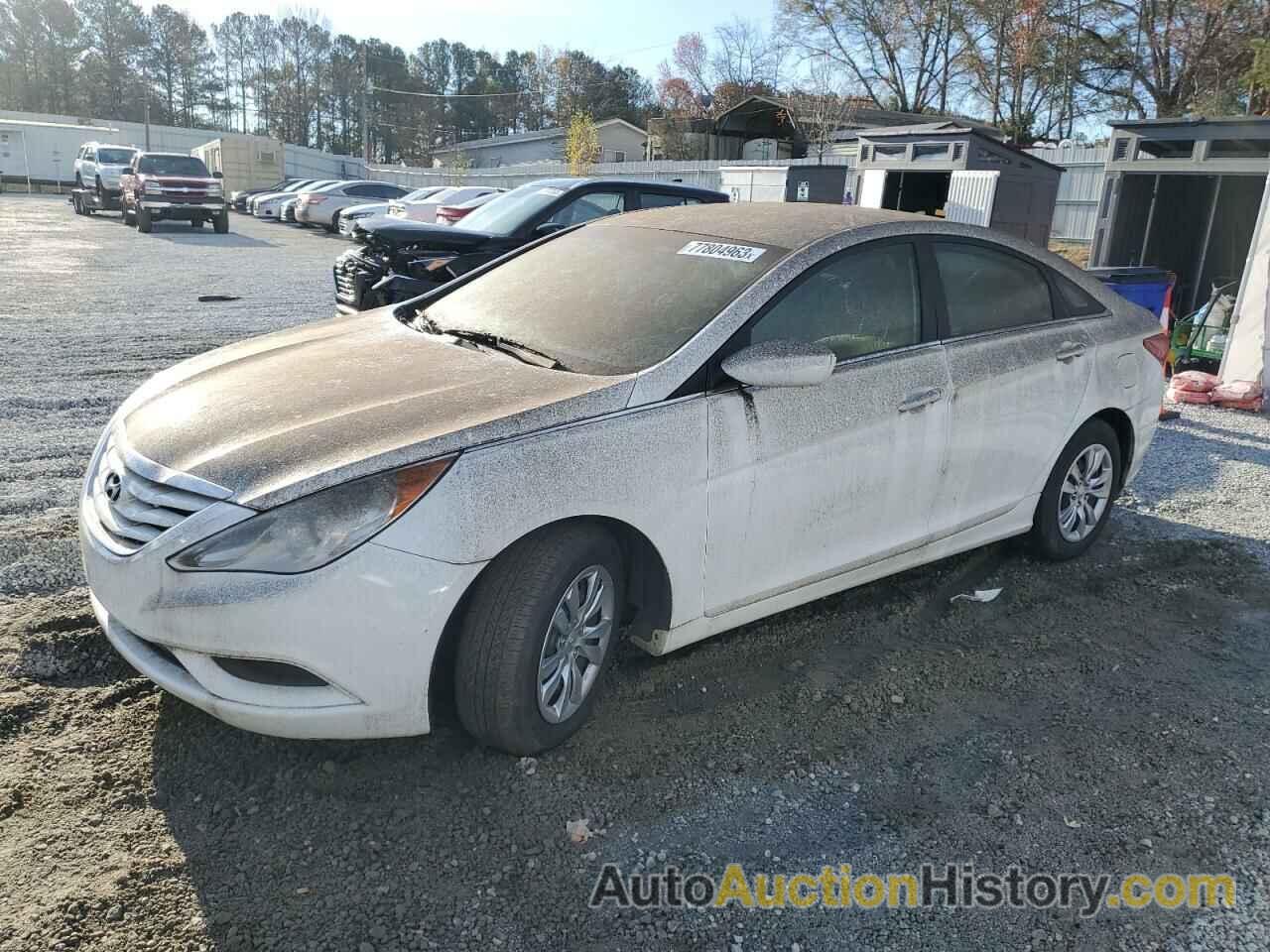 2012 HYUNDAI SONATA GLS, 5NPEB4AC2CH437666