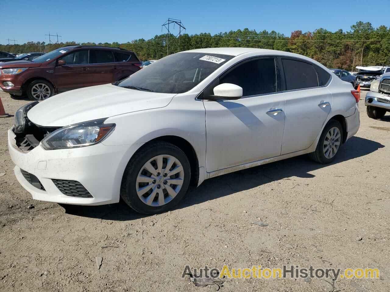 2019 NISSAN SENTRA S, 3N1AB7AP1KY424415