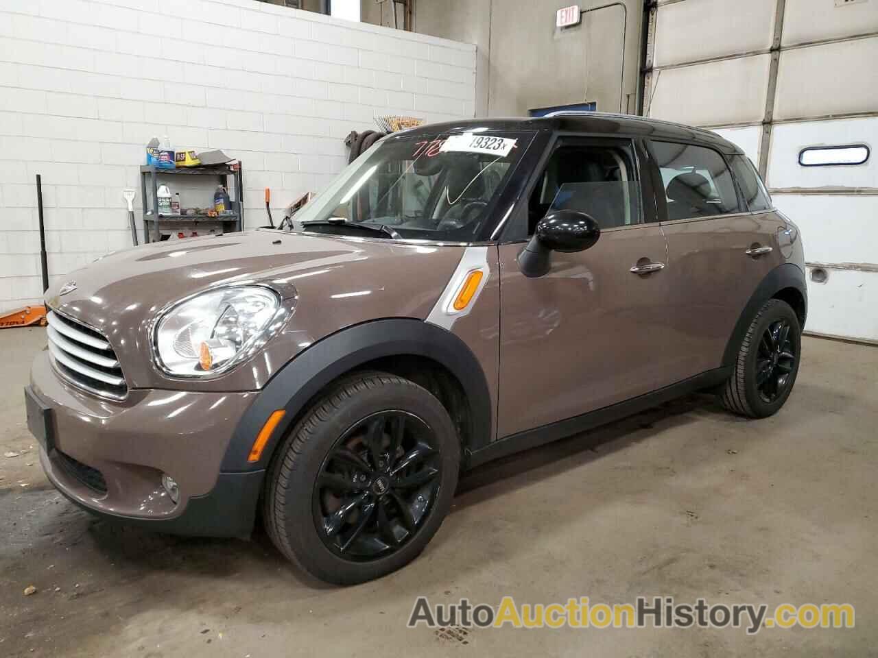 2012 MINI COOPER COUNTRYMAN, WMWZB3C54CWM30395