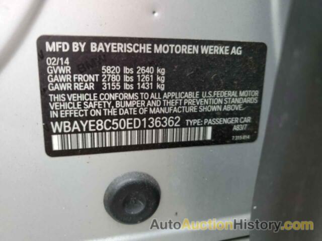 BMW 7 SERIES LI, WBAYE8C50ED136362