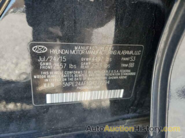 HYUNDAI SONATA SE, 5NPE24AF1GH277294