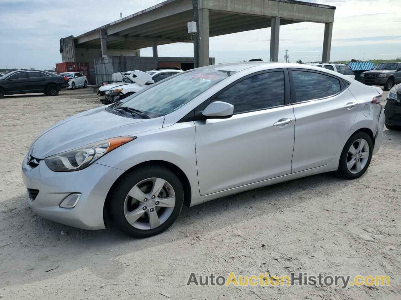 2012 HYUNDAI ELANTRA GLS, KMHDH4AE0CU305597