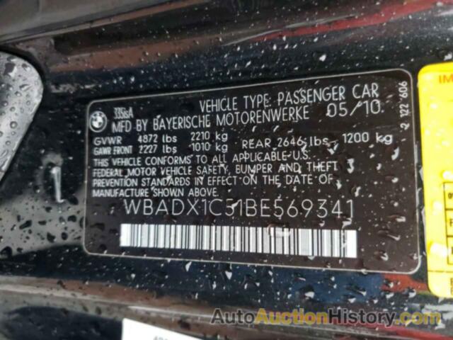 BMW 3 SERIES IS, WBADX1C51BE569341