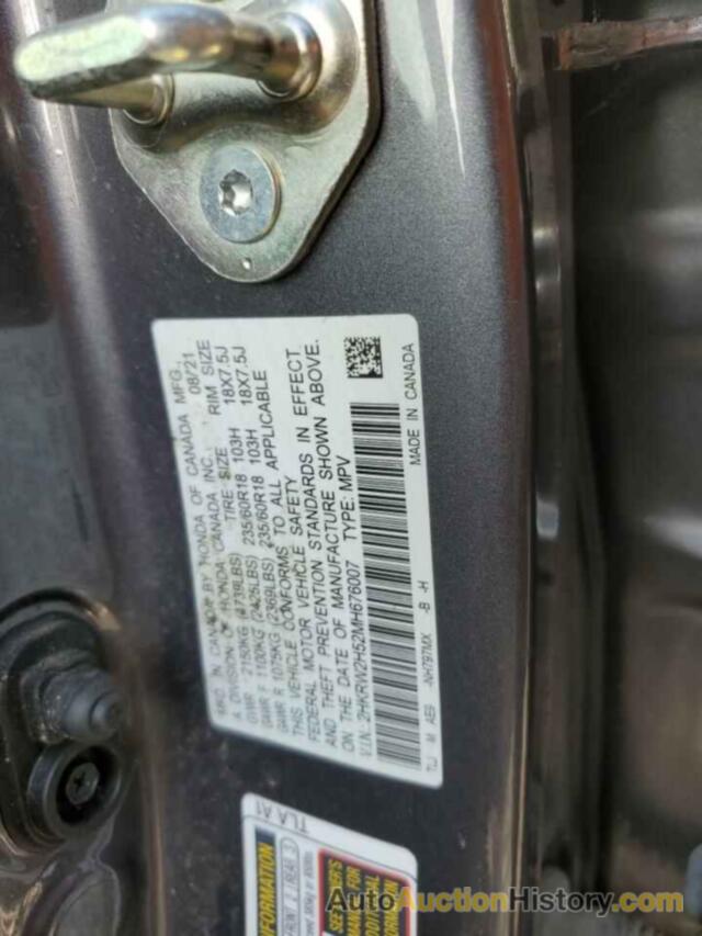 HONDA CRV EX, 2HKRW2H52MH676007