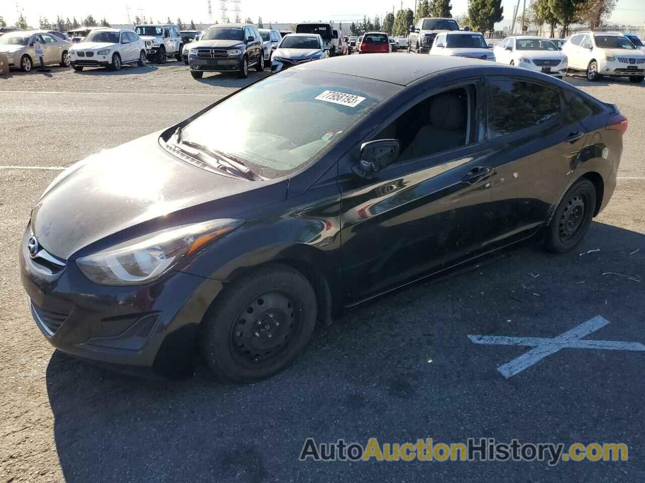 2015 HYUNDAI ELANTRA SE, 5NPDH4AE1FH642394