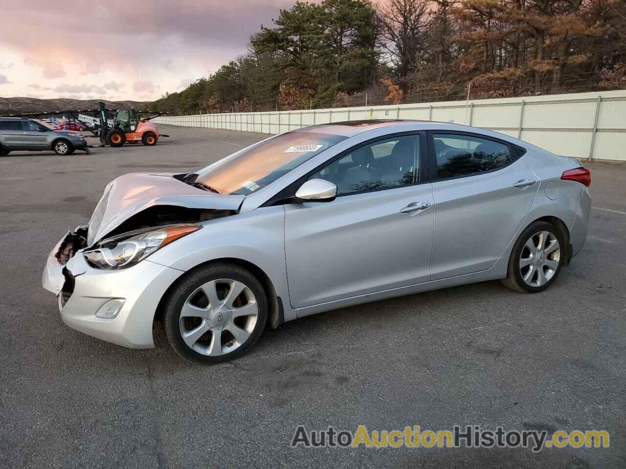 2012 HYUNDAI ELANTRA GLS, KMHDH4AE0CU364715