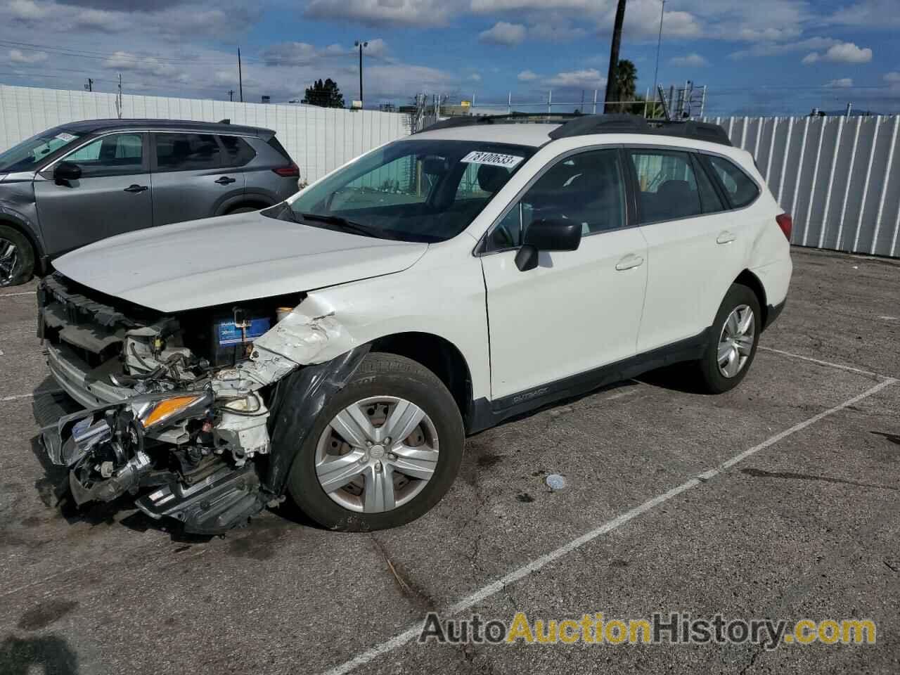 2015 SUBARU OUTBACK 2.5I, 4S4BSAAC5F3324159