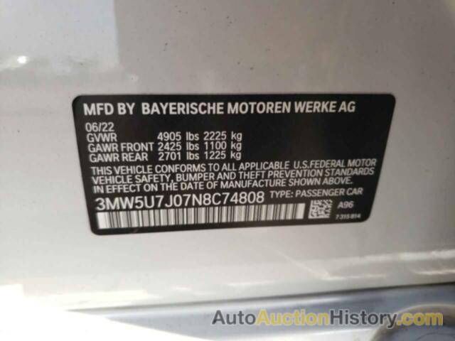 BMW M3, 3MW5U7J07N8C74808