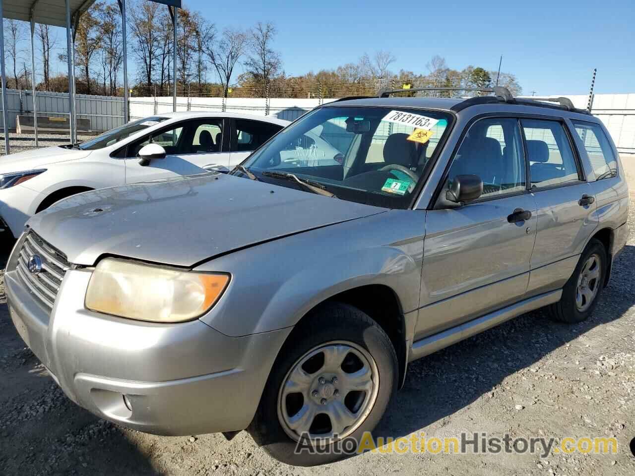 2006 SUBARU FORESTER 2.5X, JF1SG63616H759053