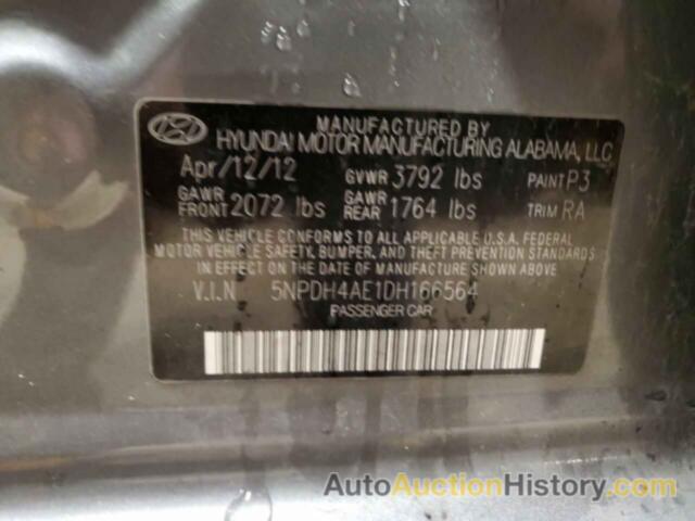 HYUNDAI ELANTRA GLS, 5NPDH4AE1DH166564