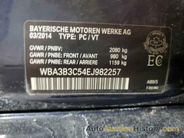 BMW 3 SERIES XI, WBA3B3C54EJ982257