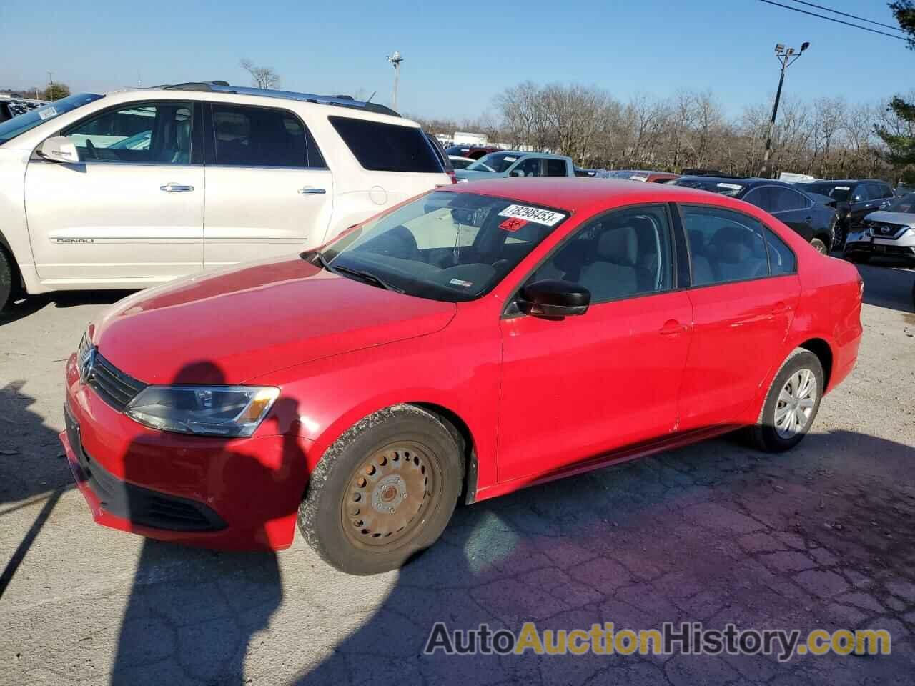 2012 VOLKSWAGEN JETTA BASE, 3VW2K7AJ7CM462928