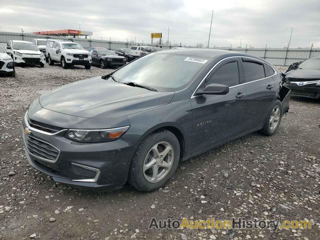 CHEVROLET MALIBU LS, 1G1ZB5ST9JF174176