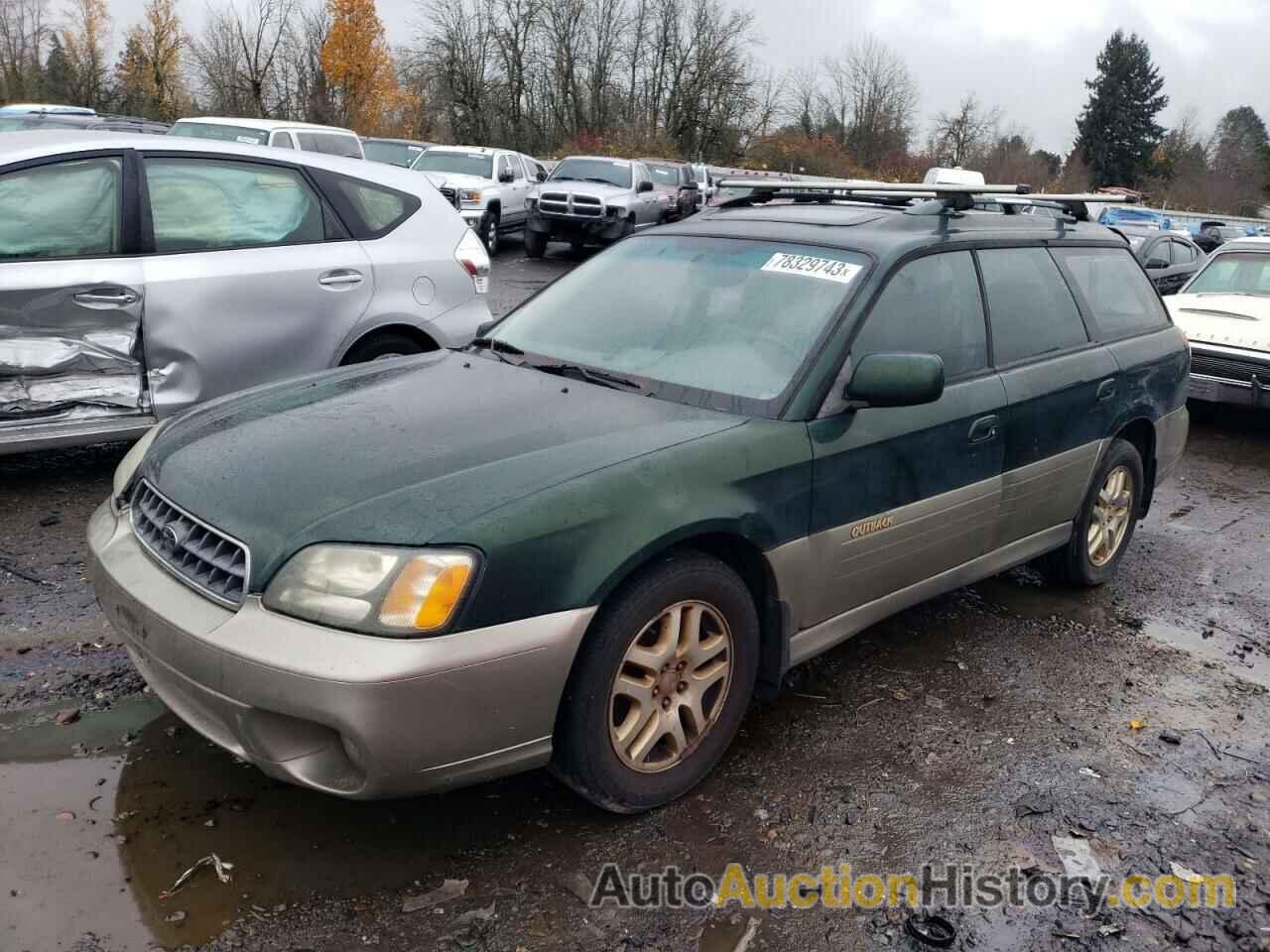 SUBARU LEGACY OUTBACK LIMITED, 4S3BH686937611508