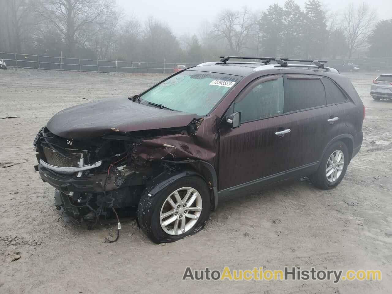 KIA SORENTO LX, 5XYKT3A61EG436183