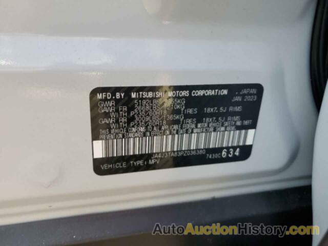 MITSUBISHI OUTLANDER ES, JA4J3TA83PZ036380