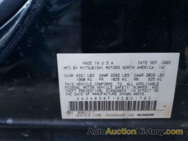 MITSUBISHI GALANT ES PREMIUM, 4A3AB56F16E021763