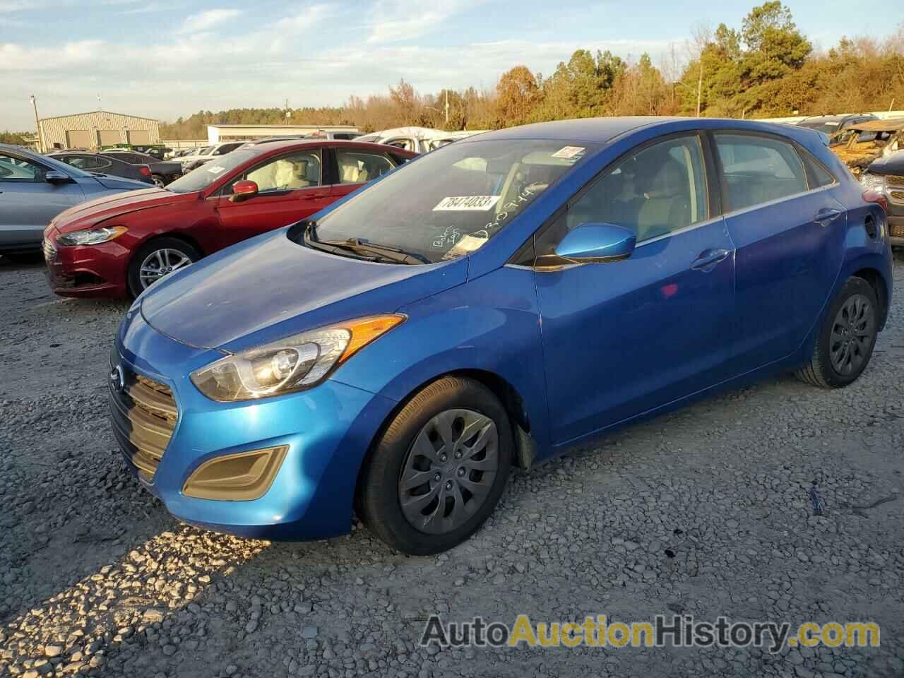 2017 HYUNDAI ELANTRA, KMHD35LHXHU371237