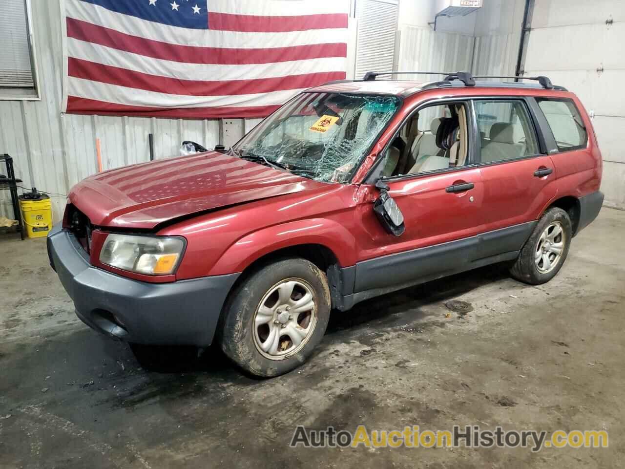 2004 SUBARU FORESTER 2.5X, JF1SG63684H757054