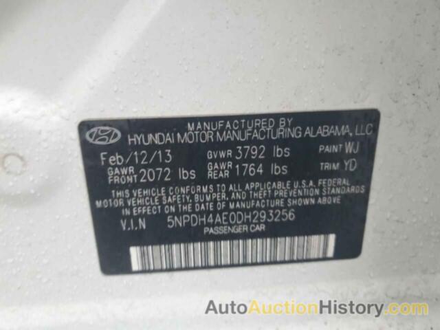 HYUNDAI ELANTRA GLS, 5NPDH4AE0DH293256