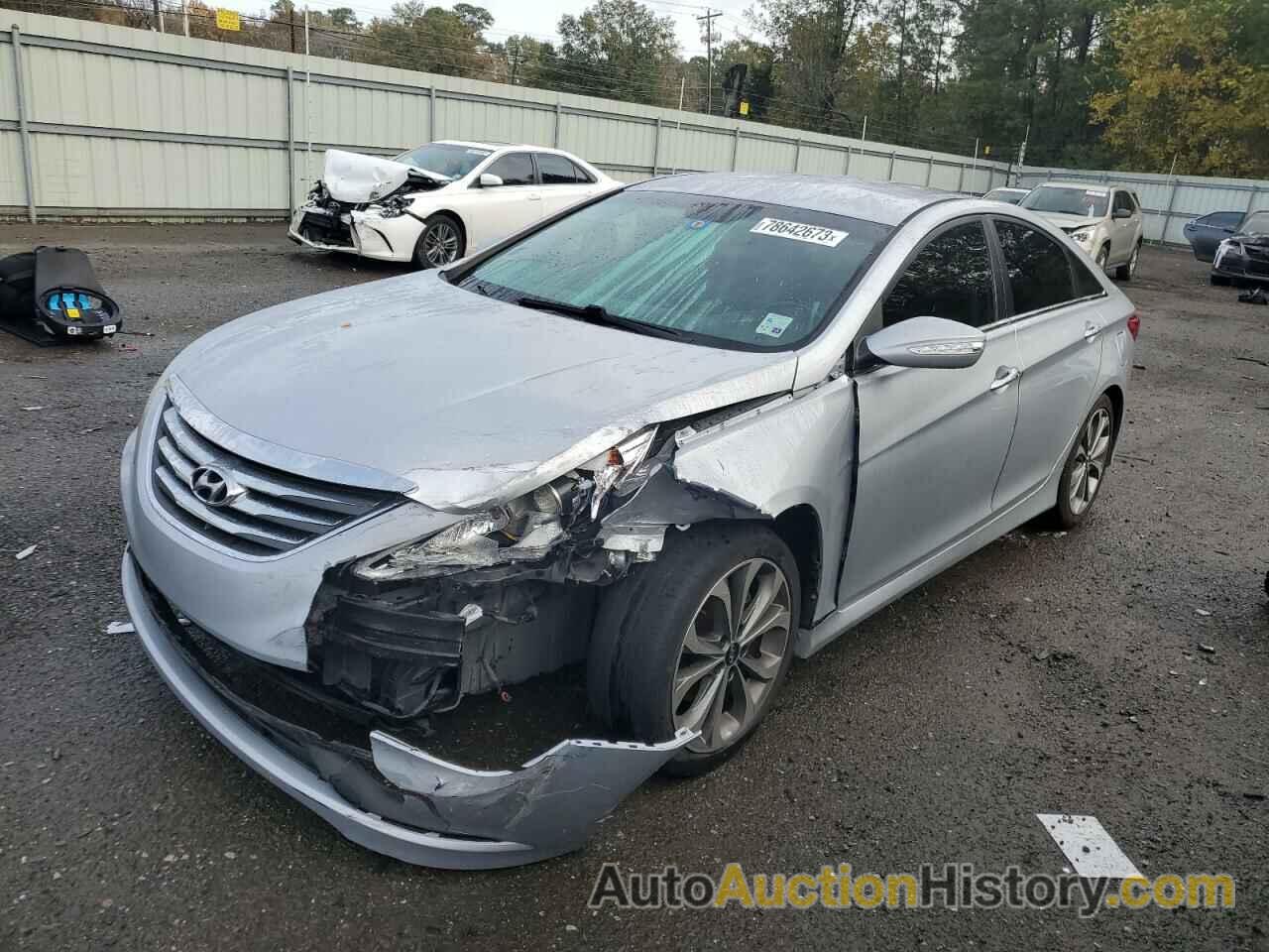 2014 HYUNDAI SONATA SE, 5NPEC4AC3EH855346