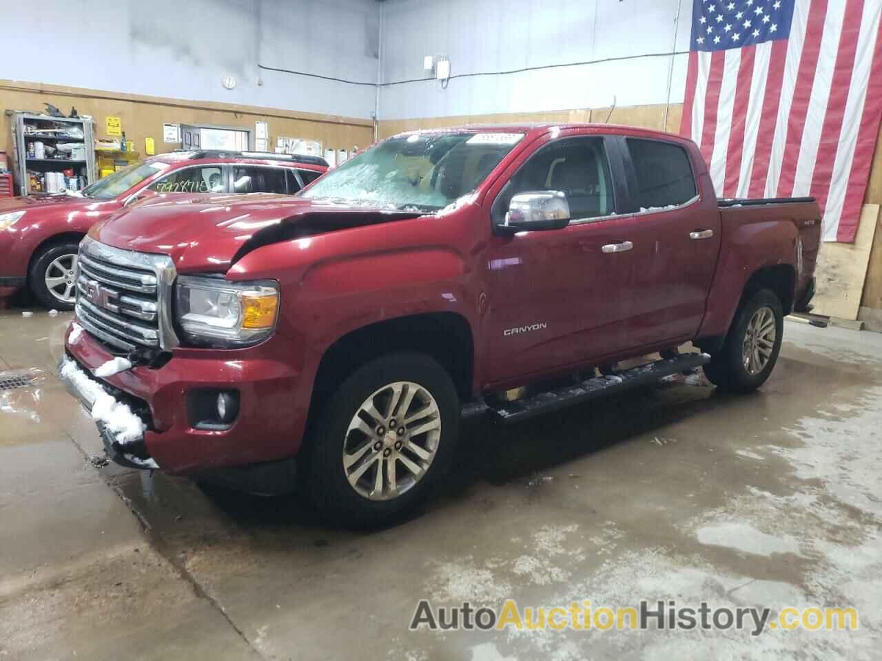 2017 GMC CANYON SLT, 1GTG6DEN1H1258591