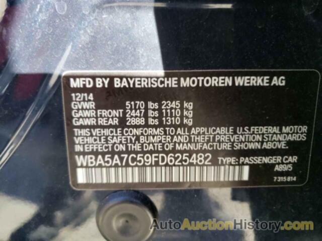 BMW 5 SERIES XI, WBA5A7C59FD625482
