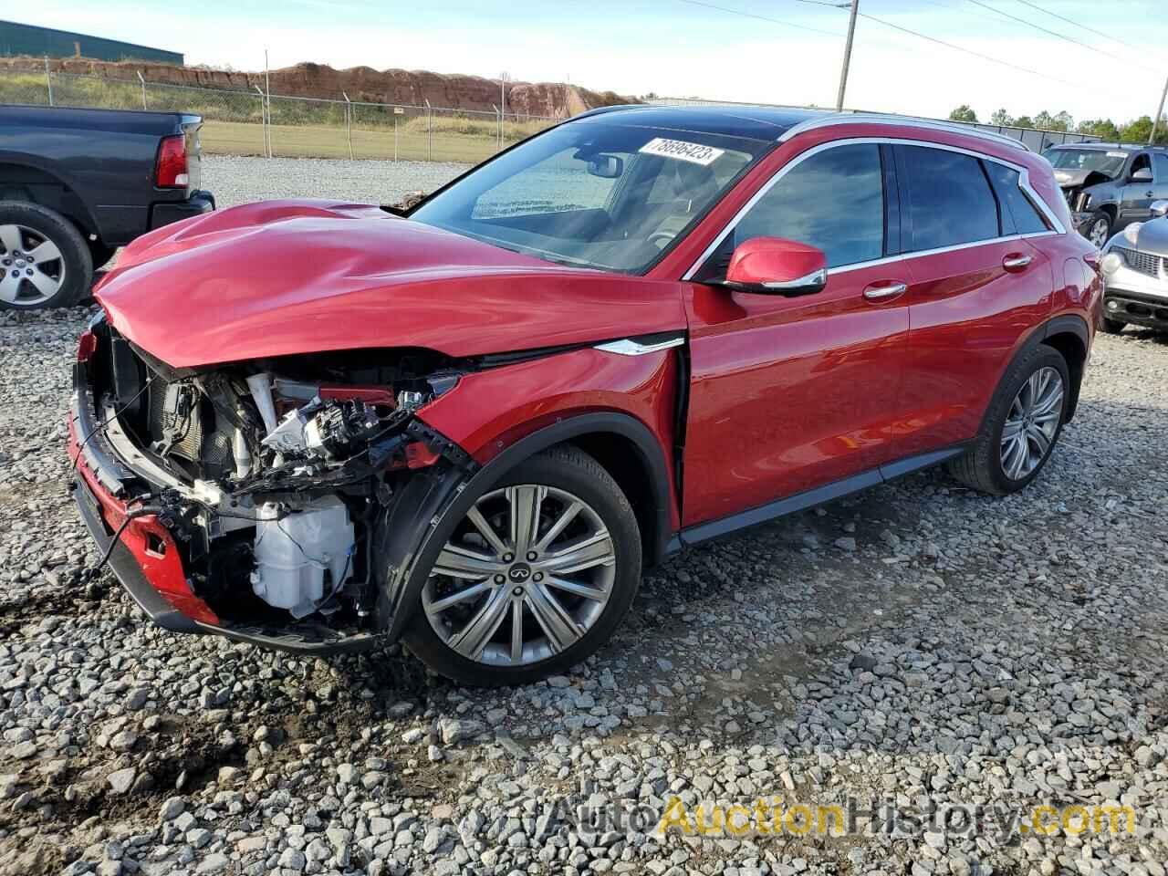 INFINITI QX50 SENSORY, 3PCAJ5EA2NF114106