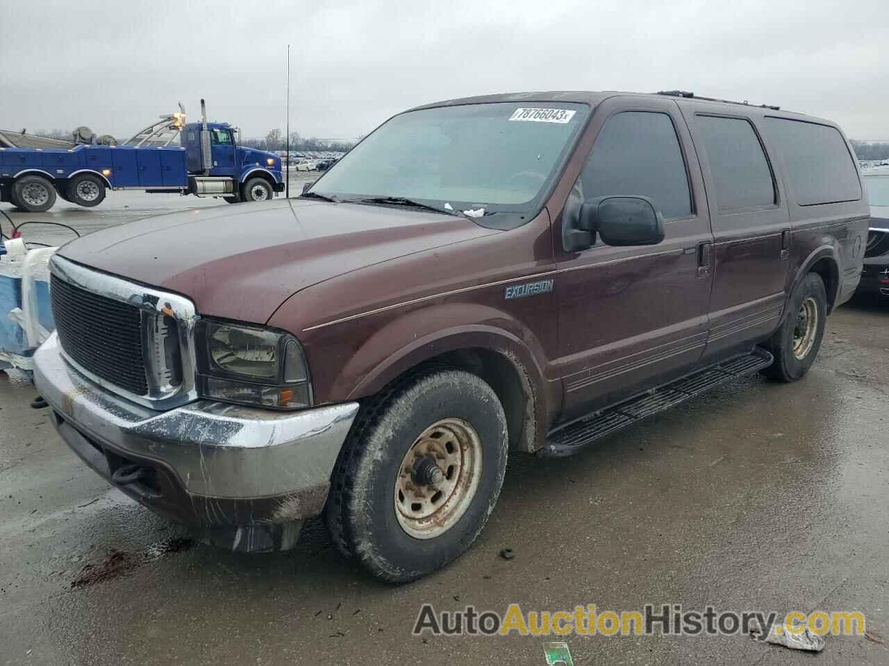 2000 FORD EXCURSION LIMITED, 1FMNU42S0YED83884