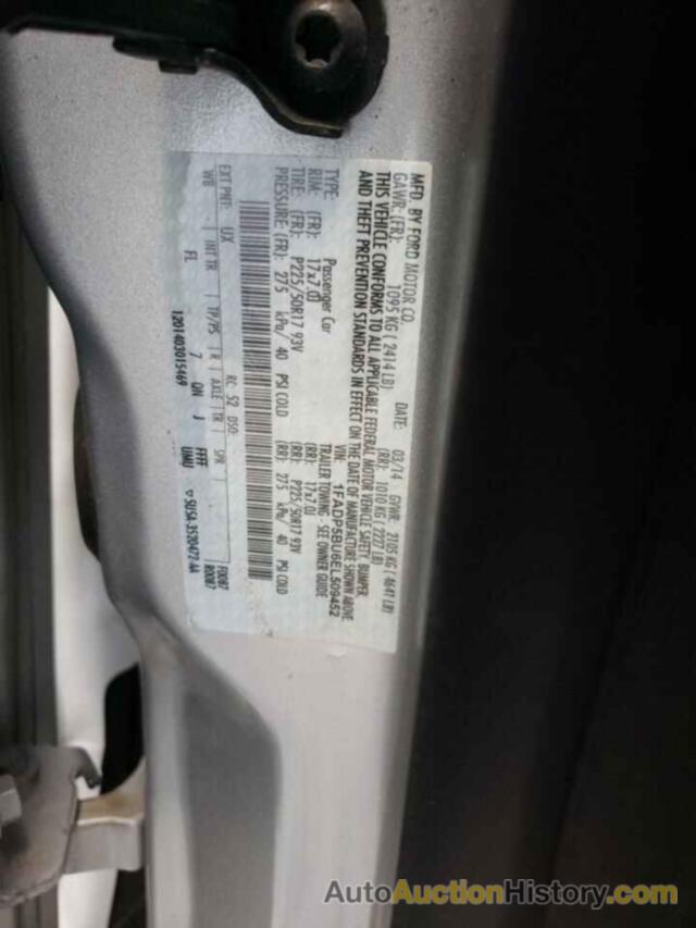 FORD CMAX SEL, 1FADP5BU6EL509452