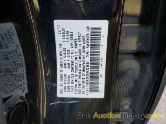 HONDA ACCORD LX, 1HGCR2F39HA225685