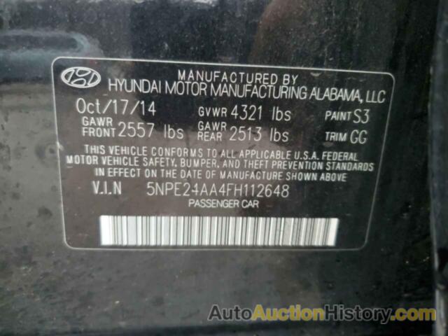 HYUNDAI SONATA ECO, 5NPE24AA4FH112648