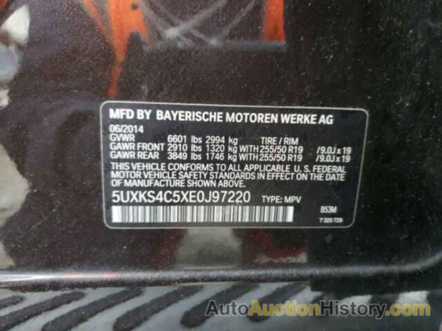 BMW X5 XDRIVE35D, 5UXKS4C5XE0J97220