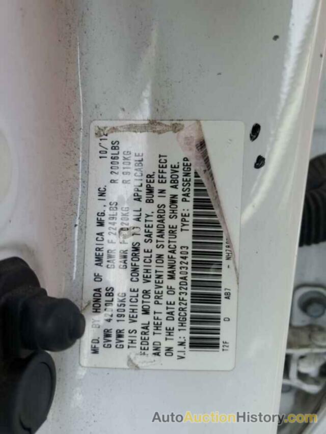 HONDA ACCORD LX, 1HGCR2F32DA032403