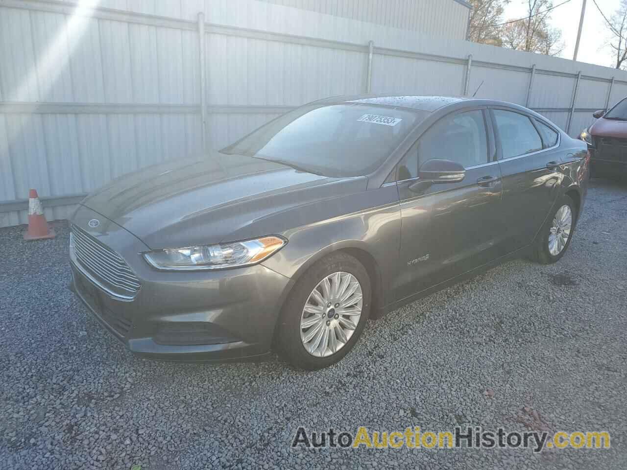 FORD FUSION SE HYBRID, 3FA6P0LU1GR227508