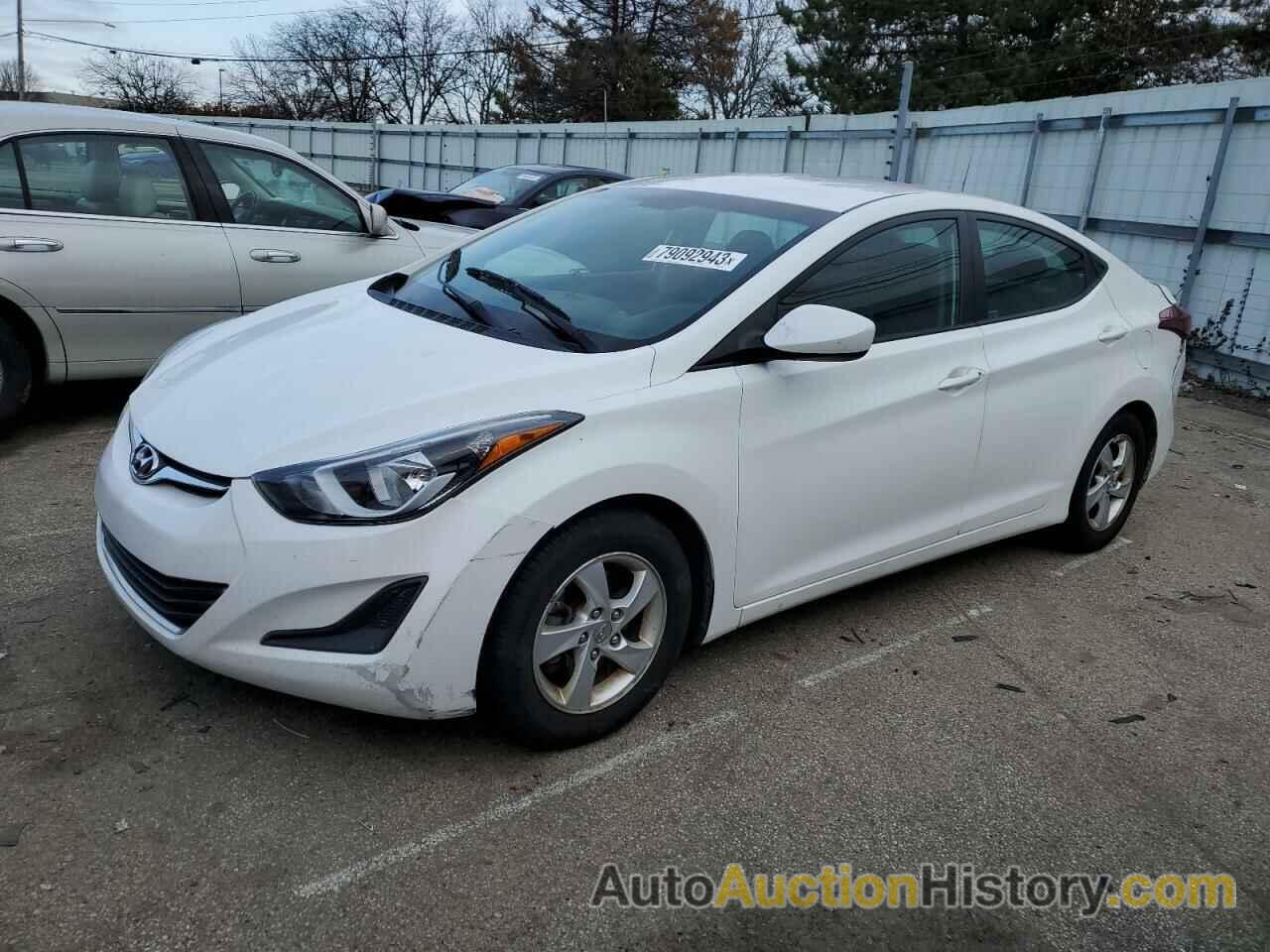 HYUNDAI ELANTRA SE, 5NPDH4AE3EH461537