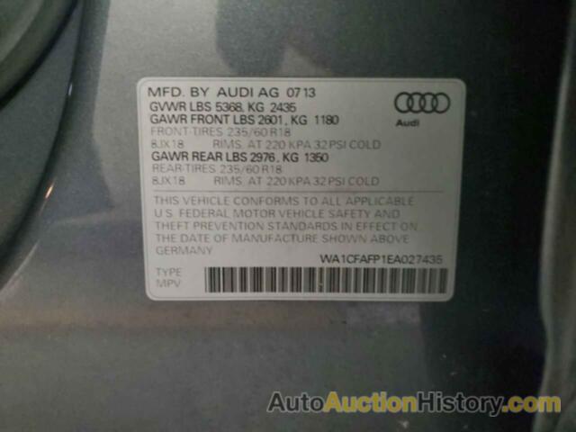 AUDI Q5 PREMIUM, WA1CFAFP1EA027435